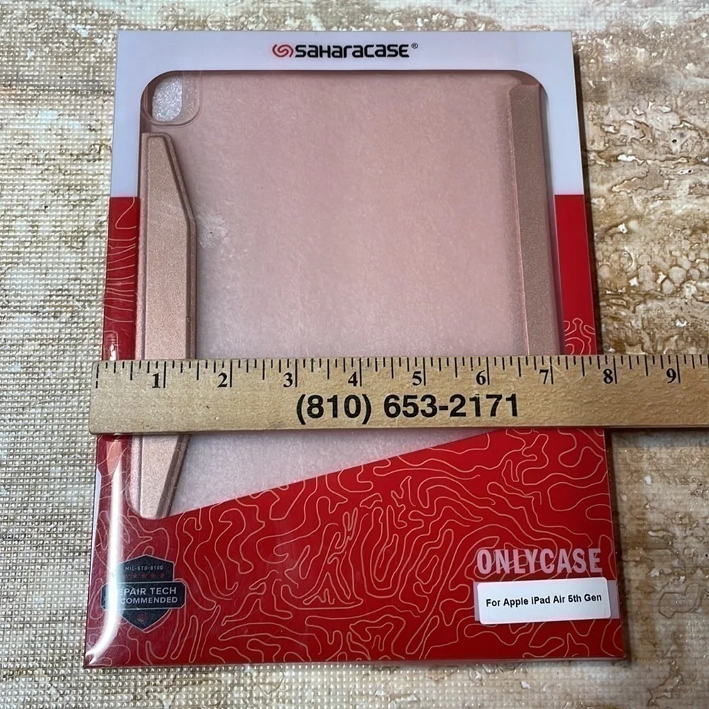 Saharacase only case for Apple, iPad Air fifth generation. Rose color. NWT